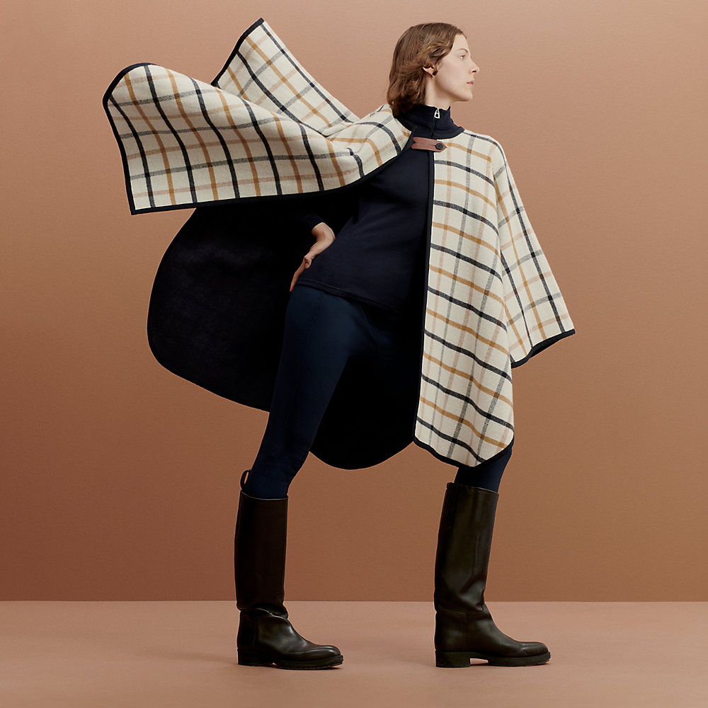 エレガント*エルメス*HERMES*ポンチョ*ケープ*Poncho Camail エレガント*エルメス*HERMES*ポンチョ*ケープ*Poncho Camail